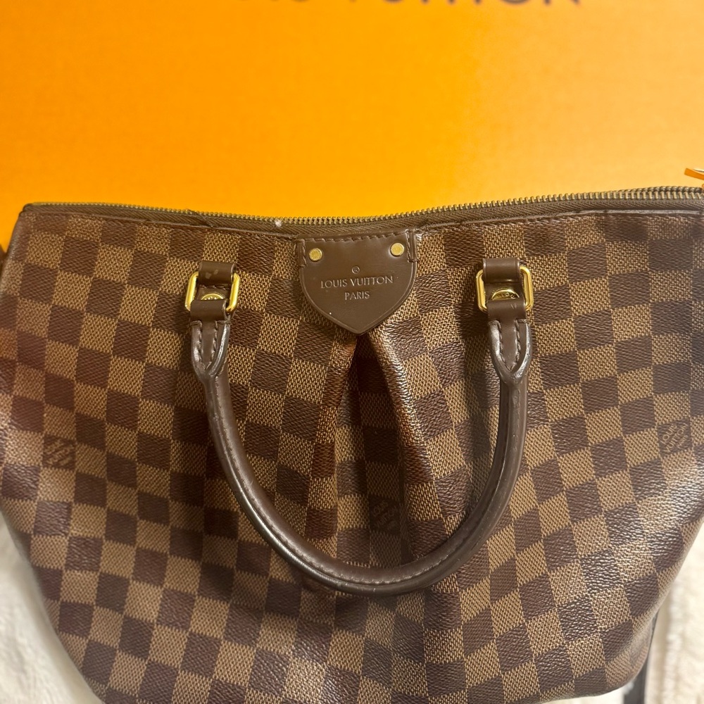 Louis Vuitton Damier Ebene Satchel Authentic